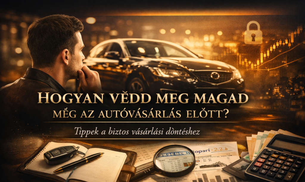 Hogyan védd meg magad még az autóvásárlás előtt?