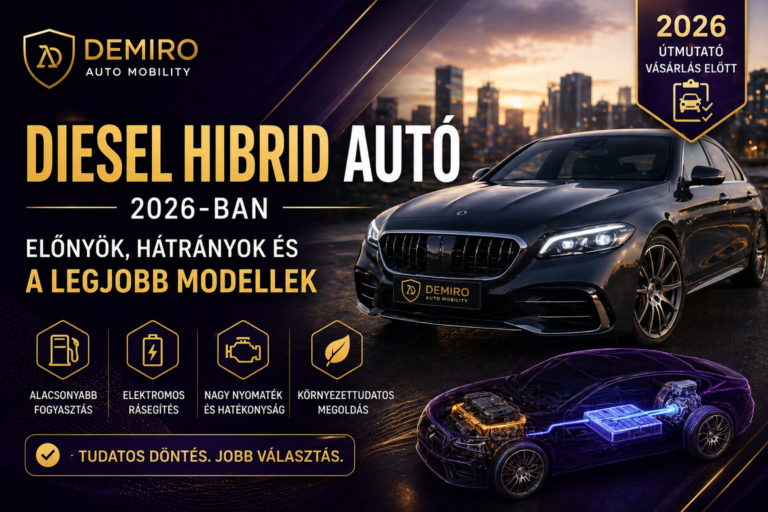 Diesel hibrid autó 2026-ban – Előnyök, hátrányok és a legjobb modellek vásárlás előtt